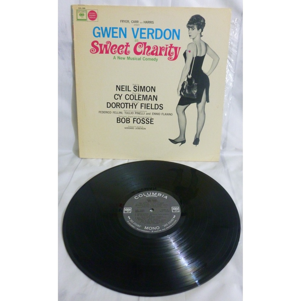 Gwen Verdon As Sweet Charity - A New Musical Comedy - Vinyl LP - KOL 6500